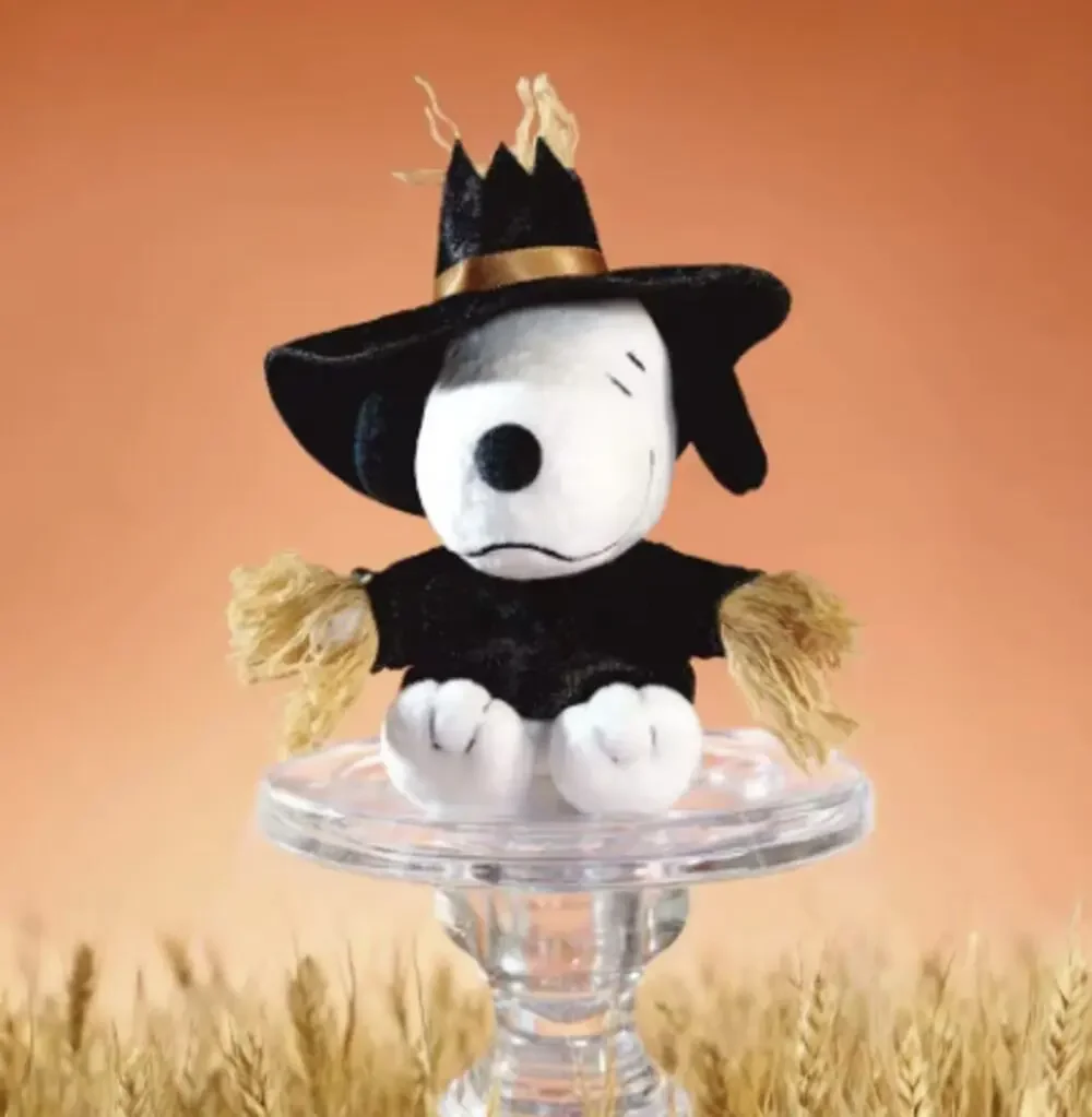 Peanuts x Youmai Trick Party Halloween Snoopy Plush Pendant, Rice Paddy Prank